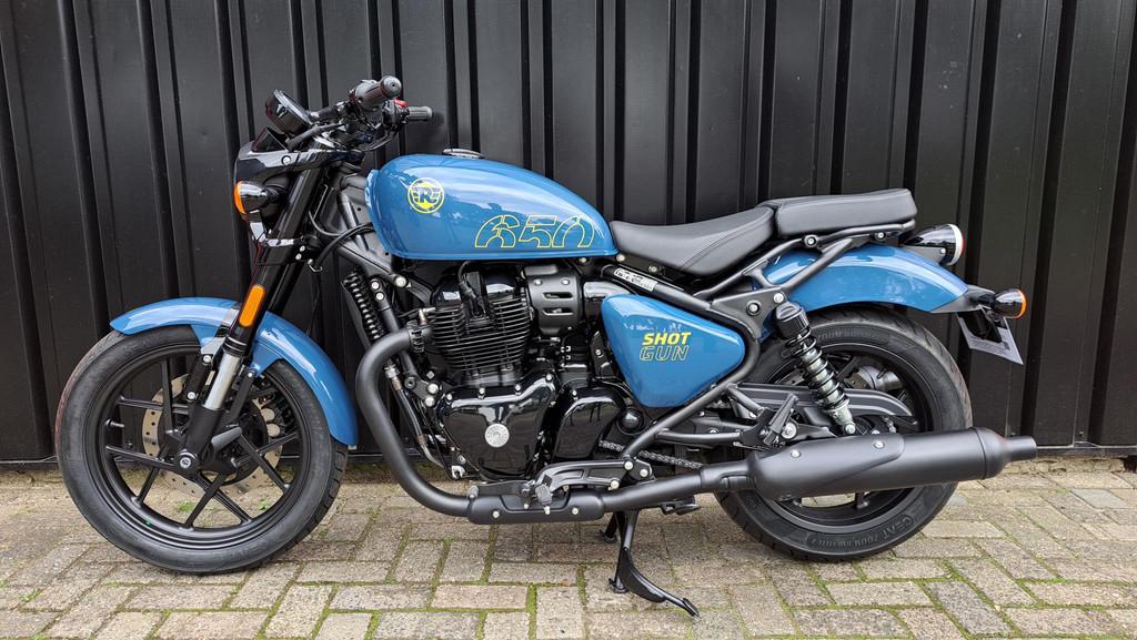 Royal Enfield Shotgun 650, LED Verlichting, 648 cc, Bedrijf, Toermotor