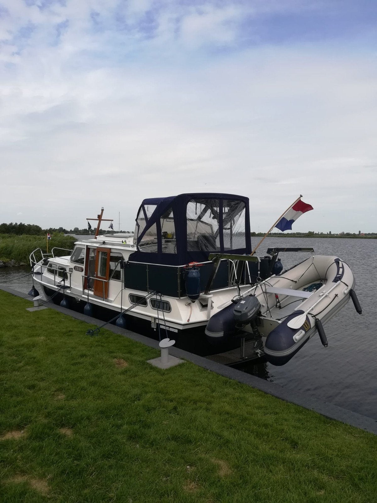 Te koop, Watersport en Boten, Motorboten en Motorjachten, Staal, 10 m, Gebruikt, Binnenboordmotor
