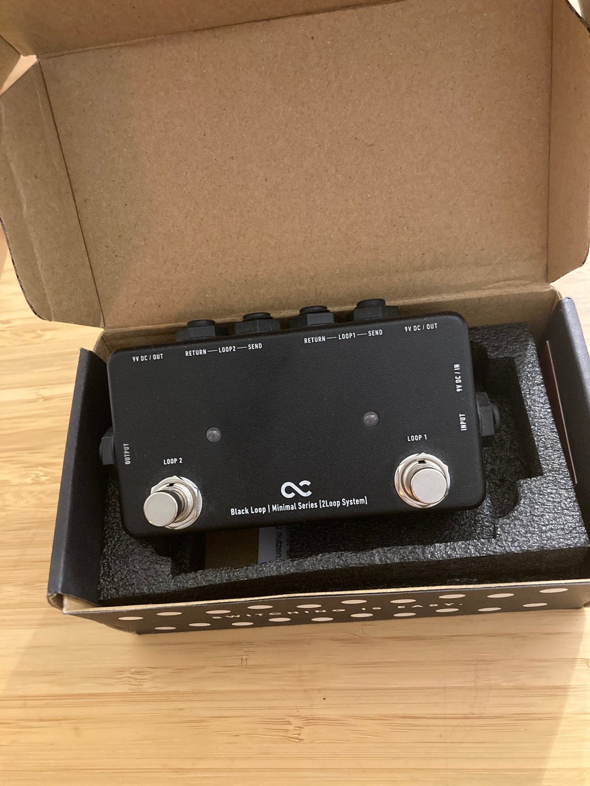 One Control Black Loop/BJF Buffer/Switch, Ophalen of Verzenden, Nieuw