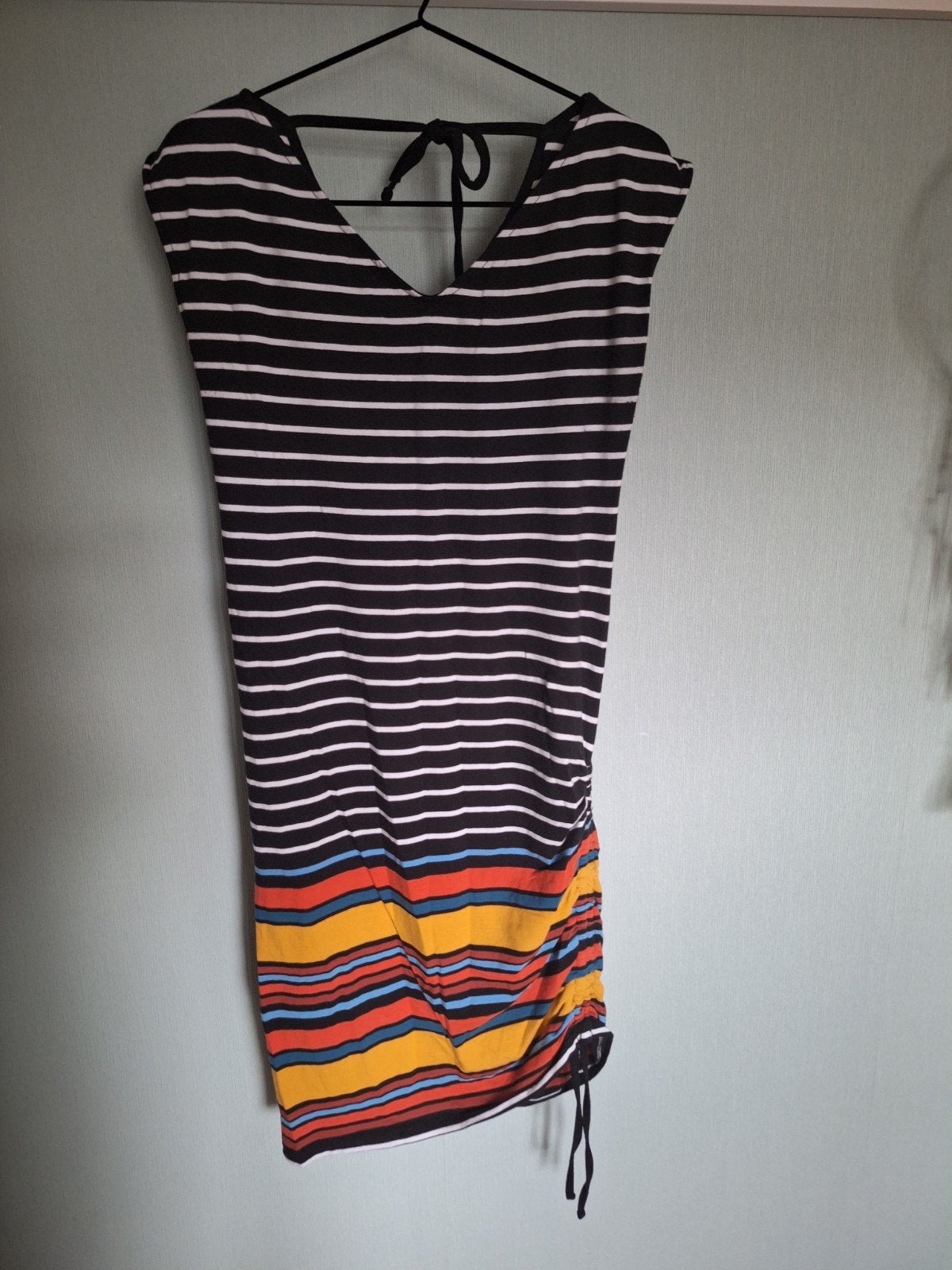 Beachwave gestreepte jurk maat 42, Beachwave, Meerkleurig, Maat 42/44 (L), Ophalen of Verzenden