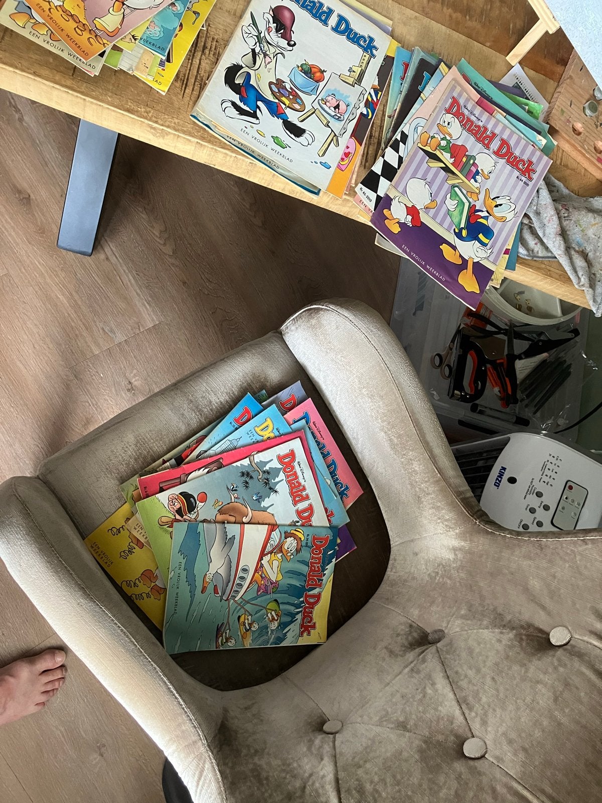 Grote collectie Donald Duck stripboeken, Meerdere stripboeken, Ophalen, Gelezen