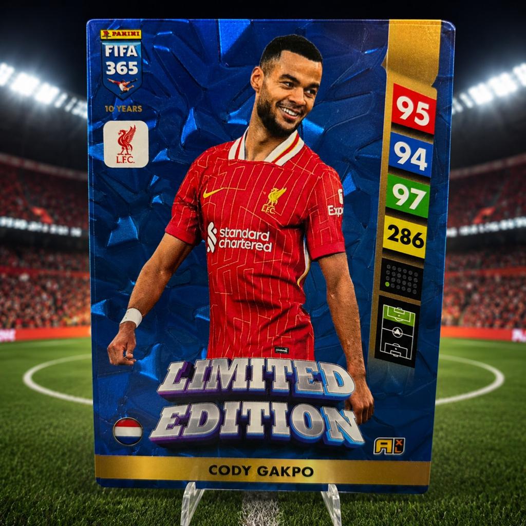 Limited Edition Panini FIFA 365 Cody Gakpo Kaart, Ophalen of Verzenden, Nieuw, Buitenlandse clubs, Spelerskaart
