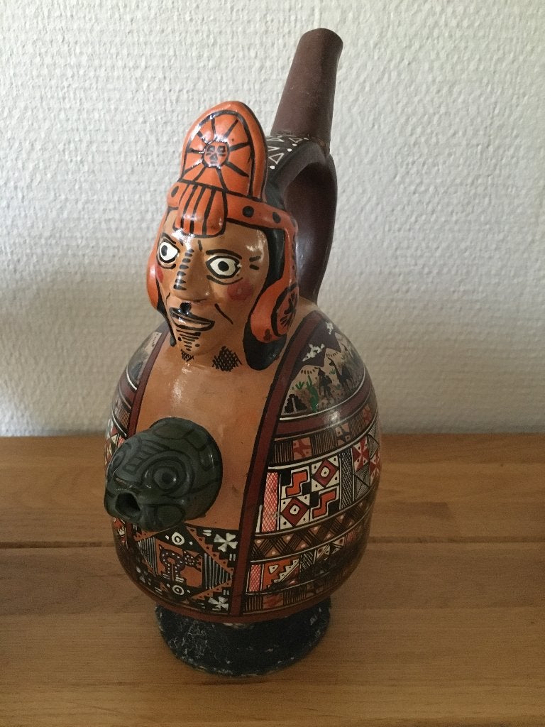 Terracotta figuur, Ophalen of Verzenden