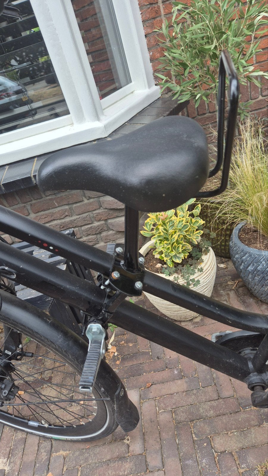 Zadel op stang - Model 3, Voorzitje, Zadel op Stang, Ophalen of Verzenden, 9 t/m 36 kg