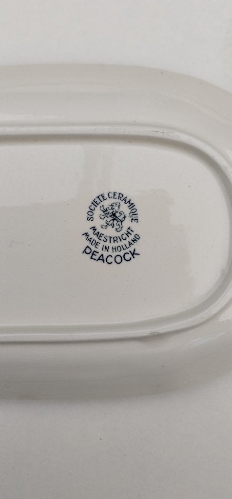 Aardewerk servies goed .borden  soepterine.sausschaal, Antiek en Kunst, Ophalen of Verzenden