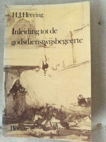 H.J. Heering - Inleiding tot de godsdienstwijsbegeerte, Boeken, Filosofie, Ophalen of Verzenden, Gelezen, Algemeen