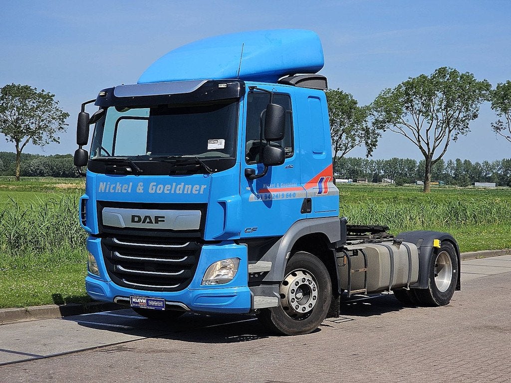 DAF CF 450, Automaat, Euro 6, Blauw, Bedrijf