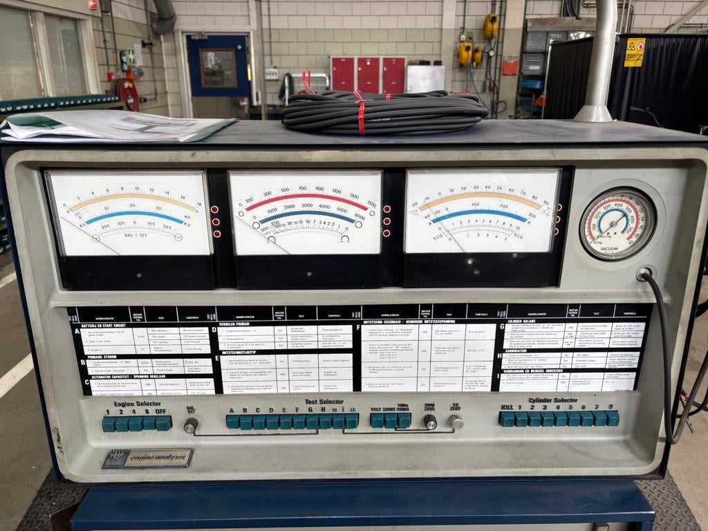 Engine tester, Ophalen, Gebruikt
