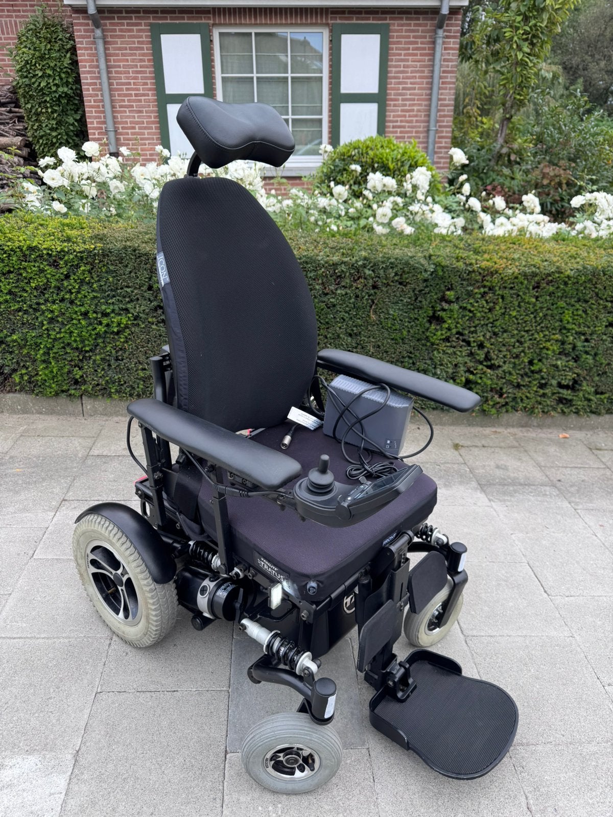 Electrische rolstoel TA meyra Invalide Rolwagen Nieuwestaat, Ophalen of Verzenden, Zo goed als nieuw, Elektrische rolstoel