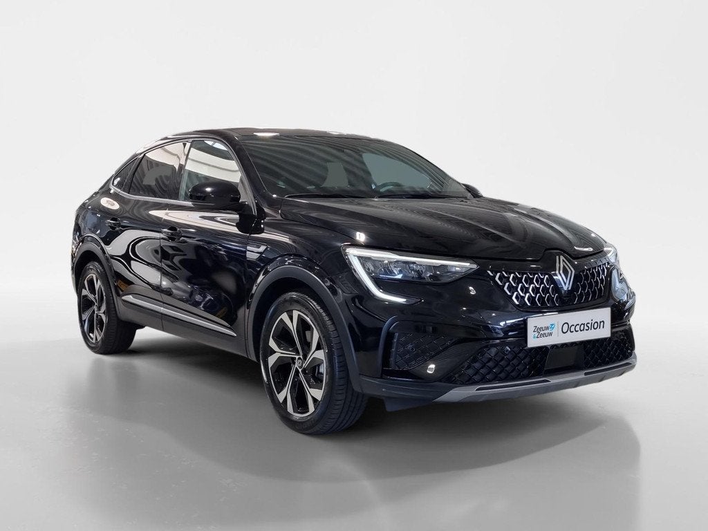 Renault Arkana 1.6 E-Tech full hybrid 145 techno | Automaat, Auto's, Renault, Gebruikt, Euro 6, Leder en Stof, Zwart