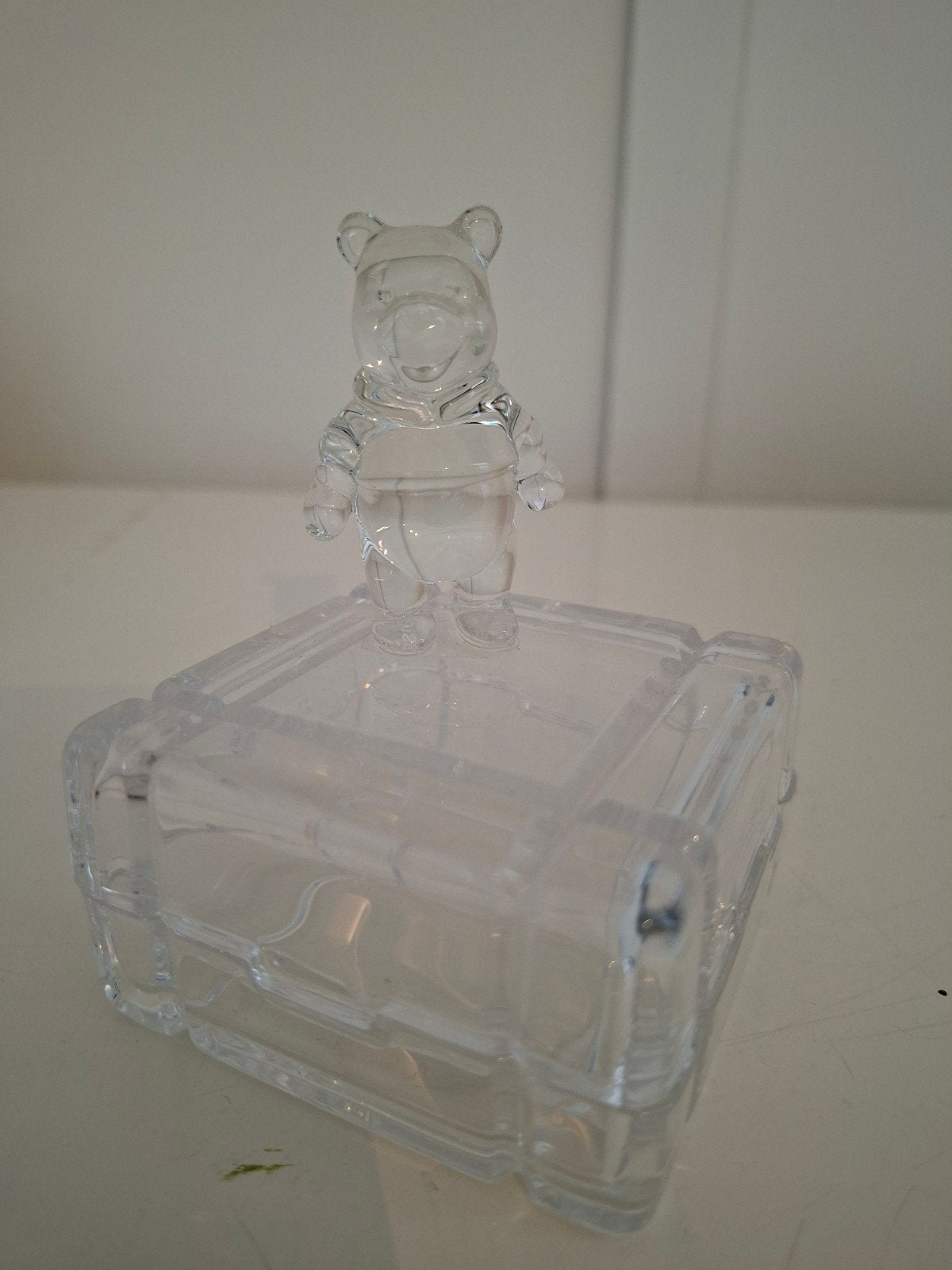 Pooh Glas Lenox, Ophalen of Verzenden, Winnie de Poeh of vrienden, Zo goed als nieuw, Beeldje of Figuurtje