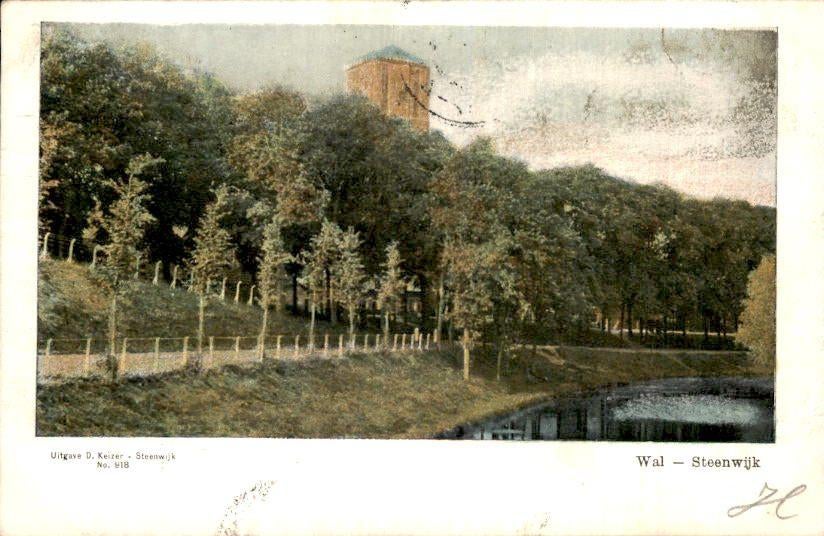 Steenwijk - Wal, Ophalen of Verzenden, Voor 1920, Gelopen, Overijssel