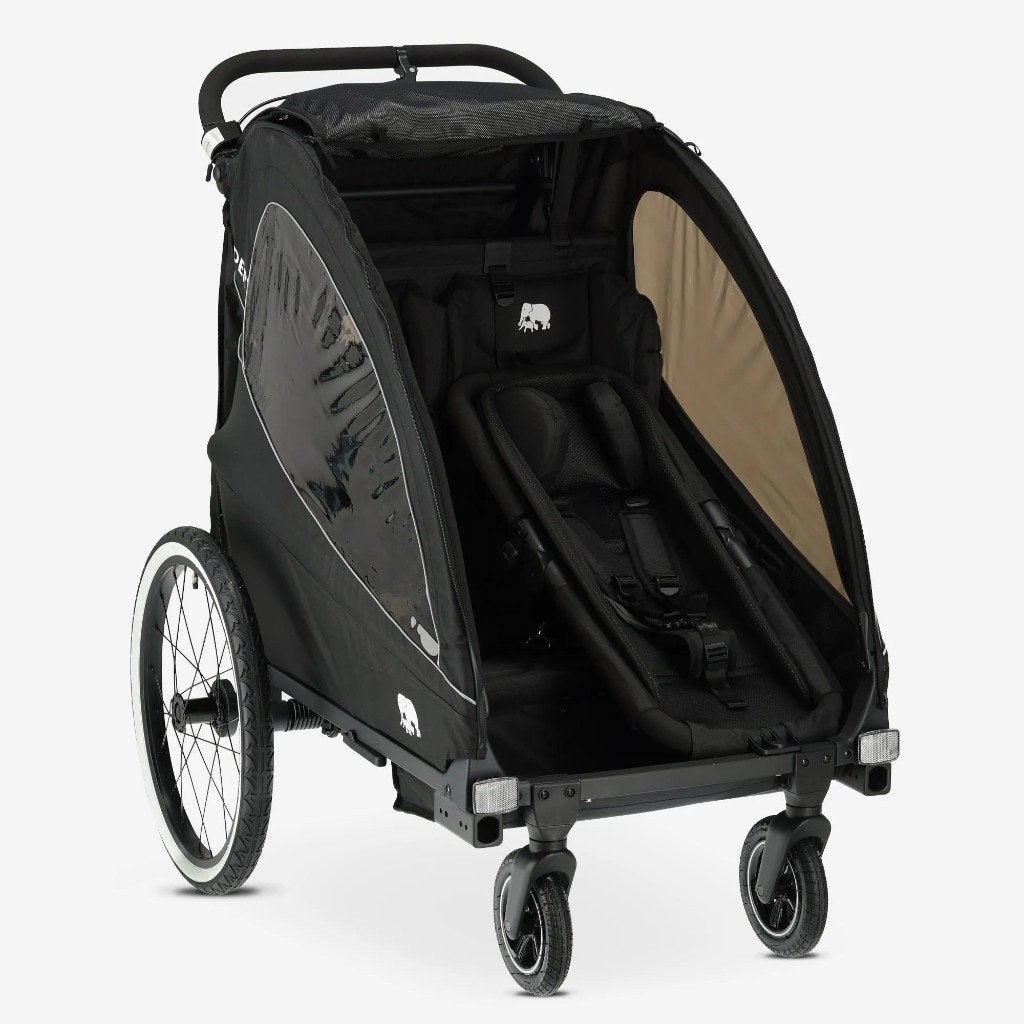 Deryan Babyzitje - voor Luxe Fietskar - Zwart Babyschaal, Fietsen en Brommers, Minder dan 20 kg, Deryan, Deryan, Ophalen of Verzenden