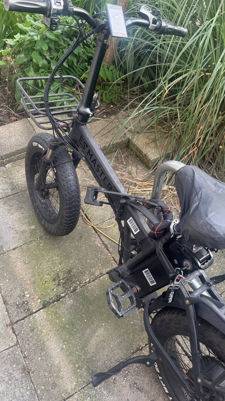 Esmaster Fatbike - Robuuste elektrische fiets met hoes, Fietsen en Brommers, Elektrische fietsen, Overige merken, Gebruikt, Ophalen of Verzenden