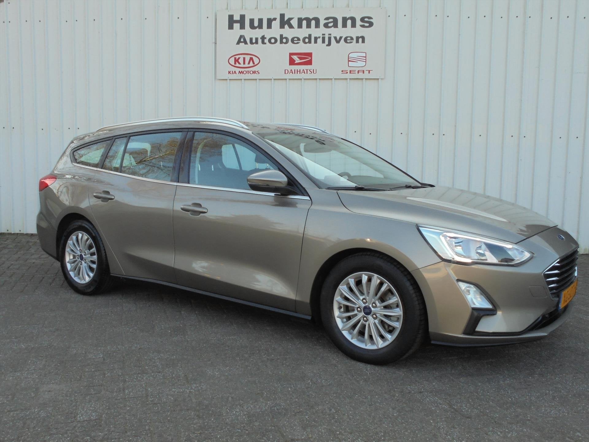 Ford Focus 1.5 ECOBOOST 150PK TITANIUM NL-AUTO, Auto's, Ford, Focus, Stof, Gebruikt, Origineel Nederlands