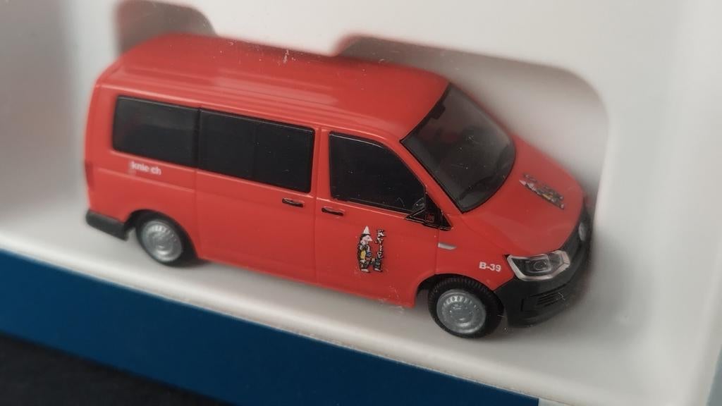 Volkswagen VW Transporter T6 Circus Knie 1:87 Rietze Pol, Auto, ., Rietze, Nieuw