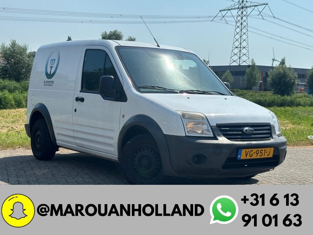 Ford Transit Connect T200S 1.8 TDCi EcoEd / Rijdt fantastisc, Euro 5, 730 kg, 4 cilinders, Wit