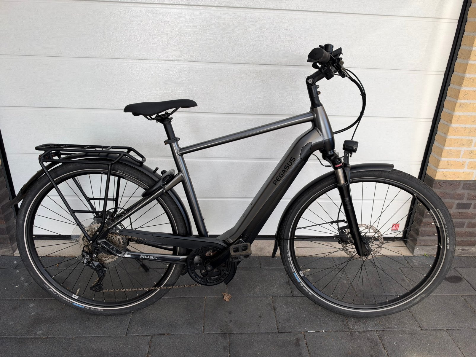 Pegasus Premio Evo 10 Lite Elektrische Herenfiets, Zo goed als nieuw, 51 tot 55 cm, 50 km per accu of meer, Ophalen