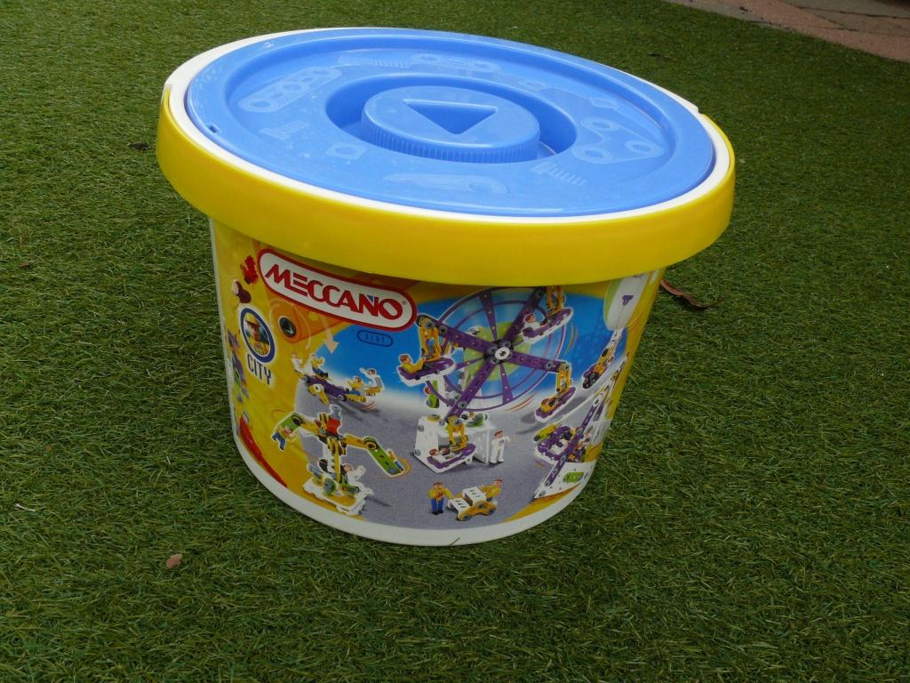 MECCANO bouw je eigen kermisattractie, Overige thema's, Overige typen, Ophalen of Verzenden, Zo goed als nieuw