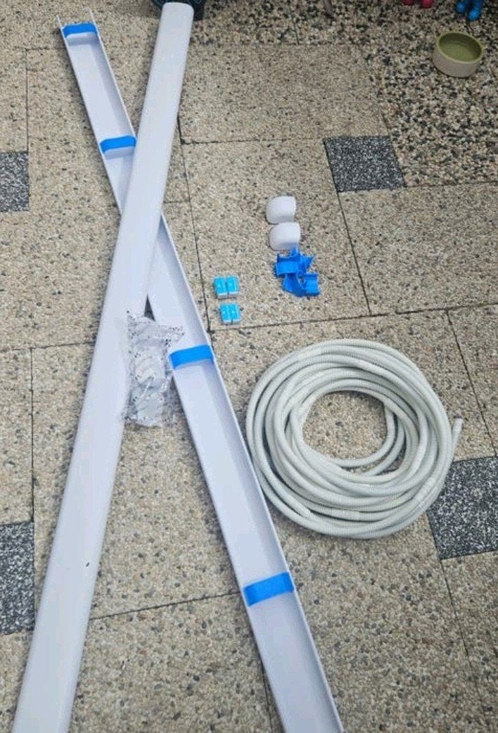 Diverse airco montage artikelen over, Witgoed en Apparatuur, Airco's, Ophalen, Minder dan 60 m³, Nieuw, 3 snelheden of meer