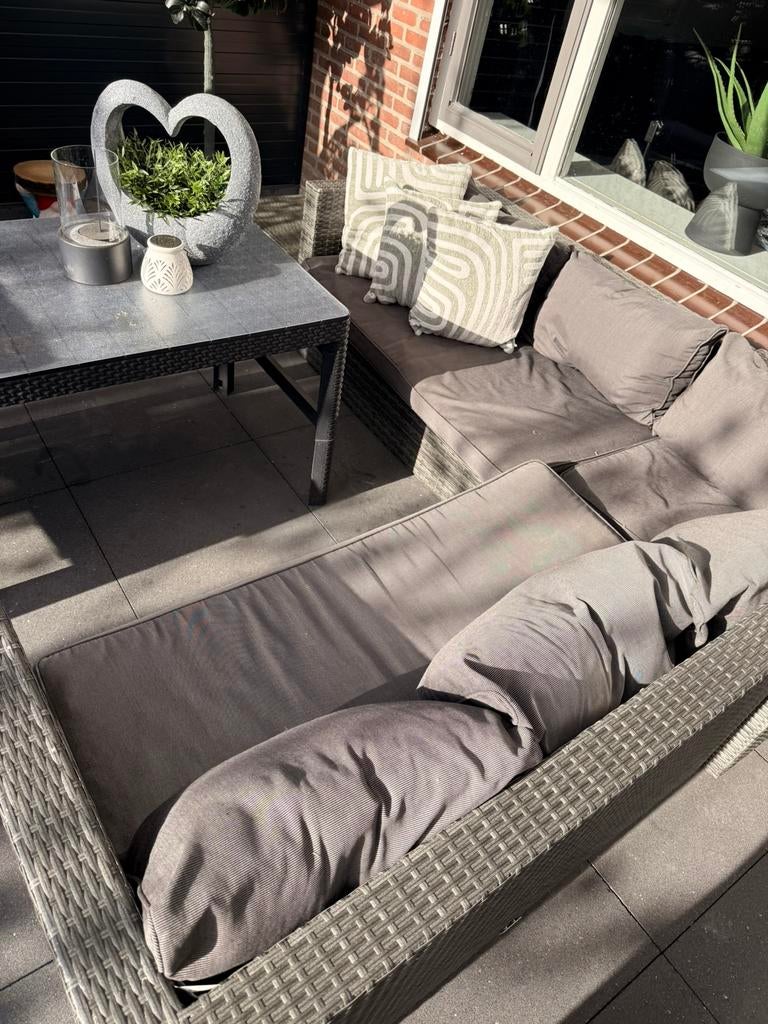 Loungeset, Tuin en Terras, Tuinsets en Loungesets, Ophalen of Verzenden, Zo goed als nieuw