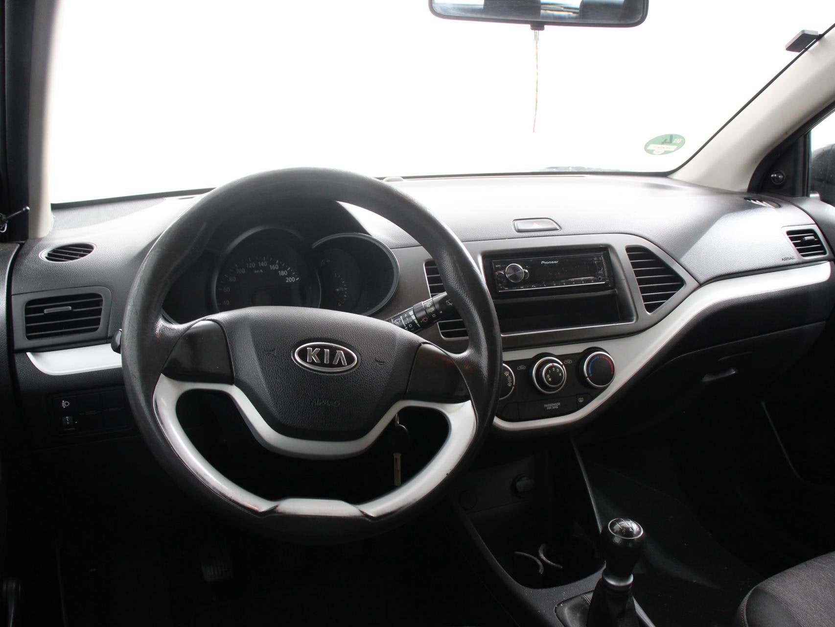 Kia Picanto 1.0 CVVT Lees opmerkingen. Handel/ Export Zwarte, Voorwielaandrijving, Euro 5, Stof, Gebruikt