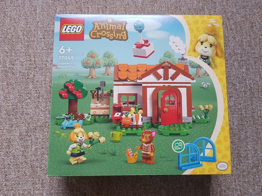 Lego 77049 Animal Crossing Isabelle's House Visit, Ophalen of Verzenden, Zo goed als nieuw, Complete set, Lego