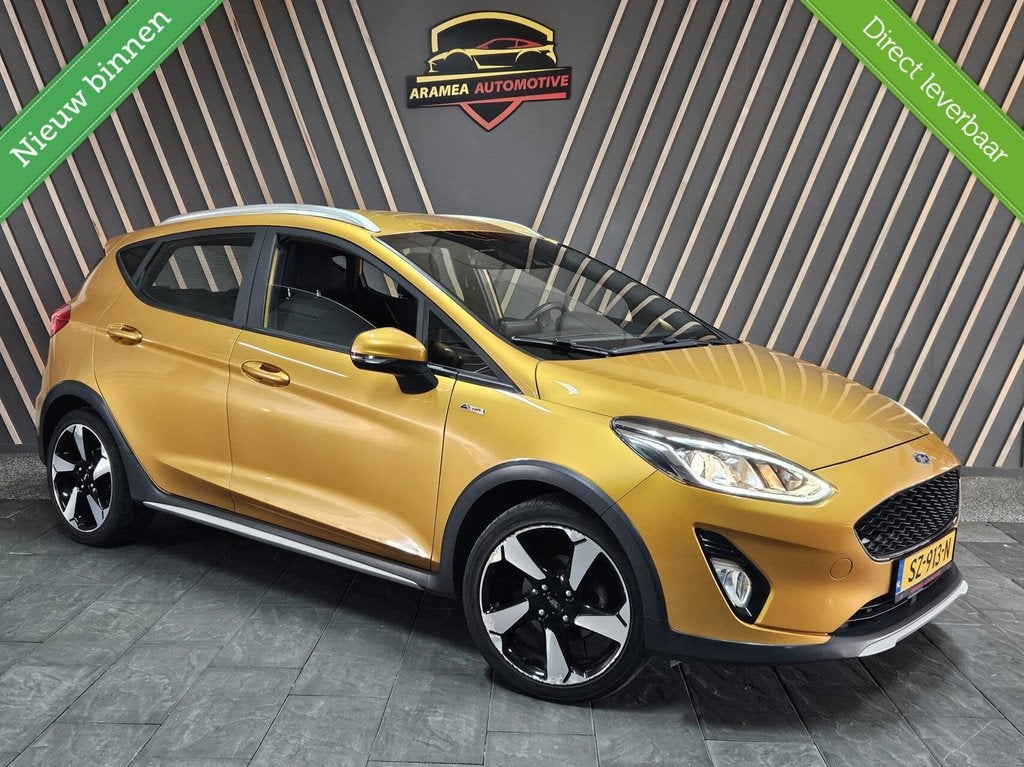 Ford Fiesta 1.0 EcoBoost Active First Edition Luxe Yellow|Tr, Voorwielaandrijving, Gebruikt, Euro 6, 49 €/maand