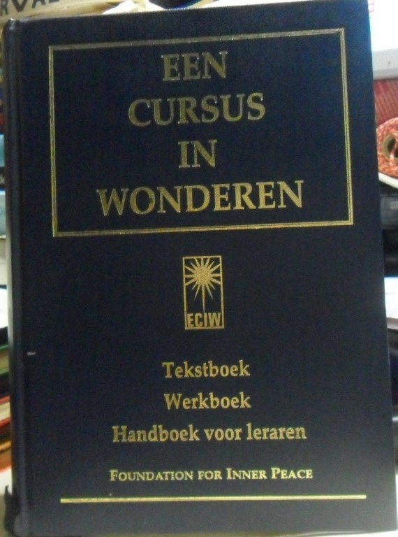 Een cursus in wonderen, tekstboek; werkboek; handboek ..., Ophalen of Verzenden, Zo goed als nieuw, Spiritualiteit algemeen, Overige typen