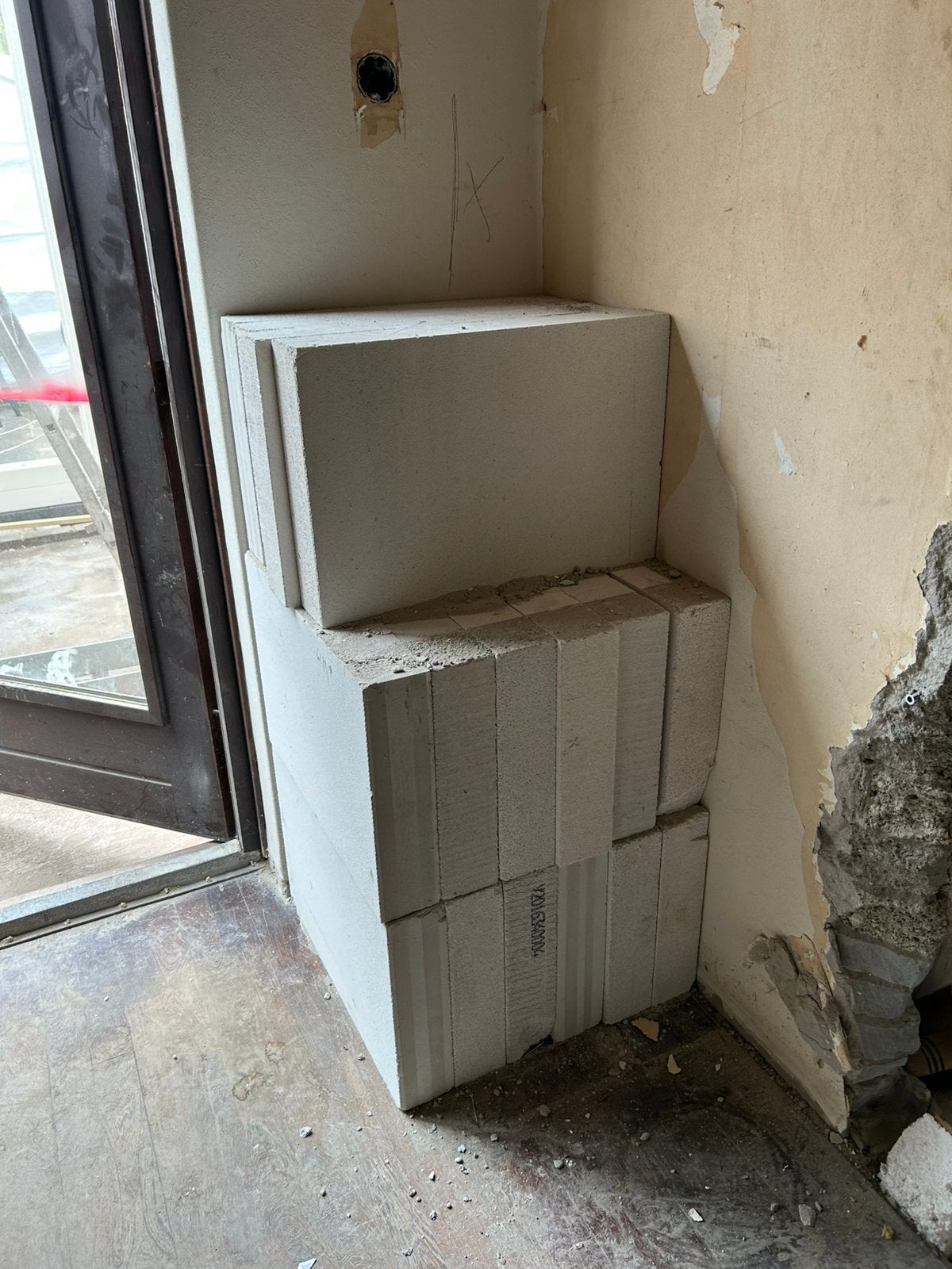 Cellenbeton betonblokken 60/10/40, Doe-het-zelf en Verbouw, Ophalen, Zo goed als nieuw, Bakstenen