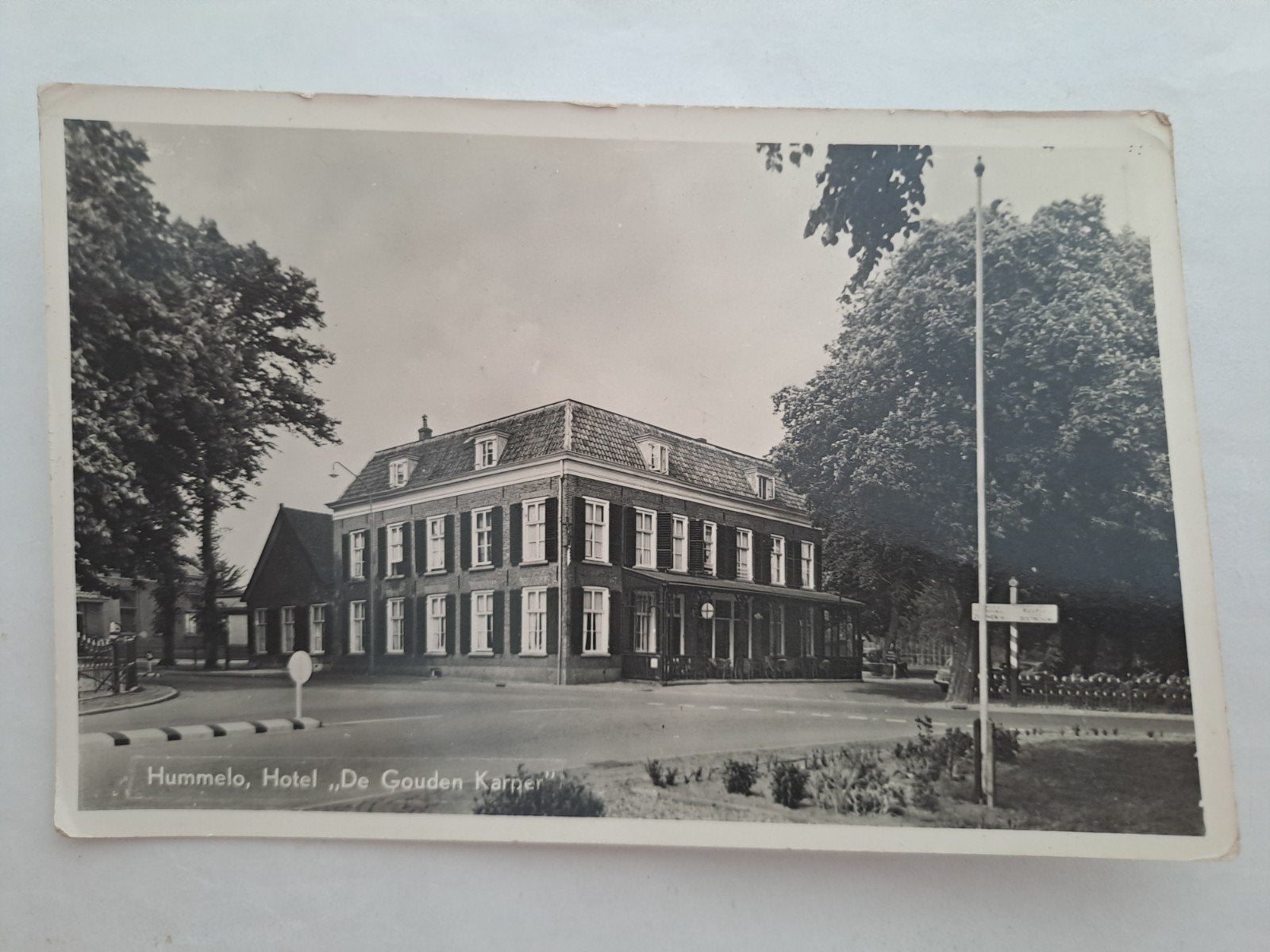 Hummelo,  De Gouden Karper, fotokaart, Ophalen of Verzenden, Zuid-Holland