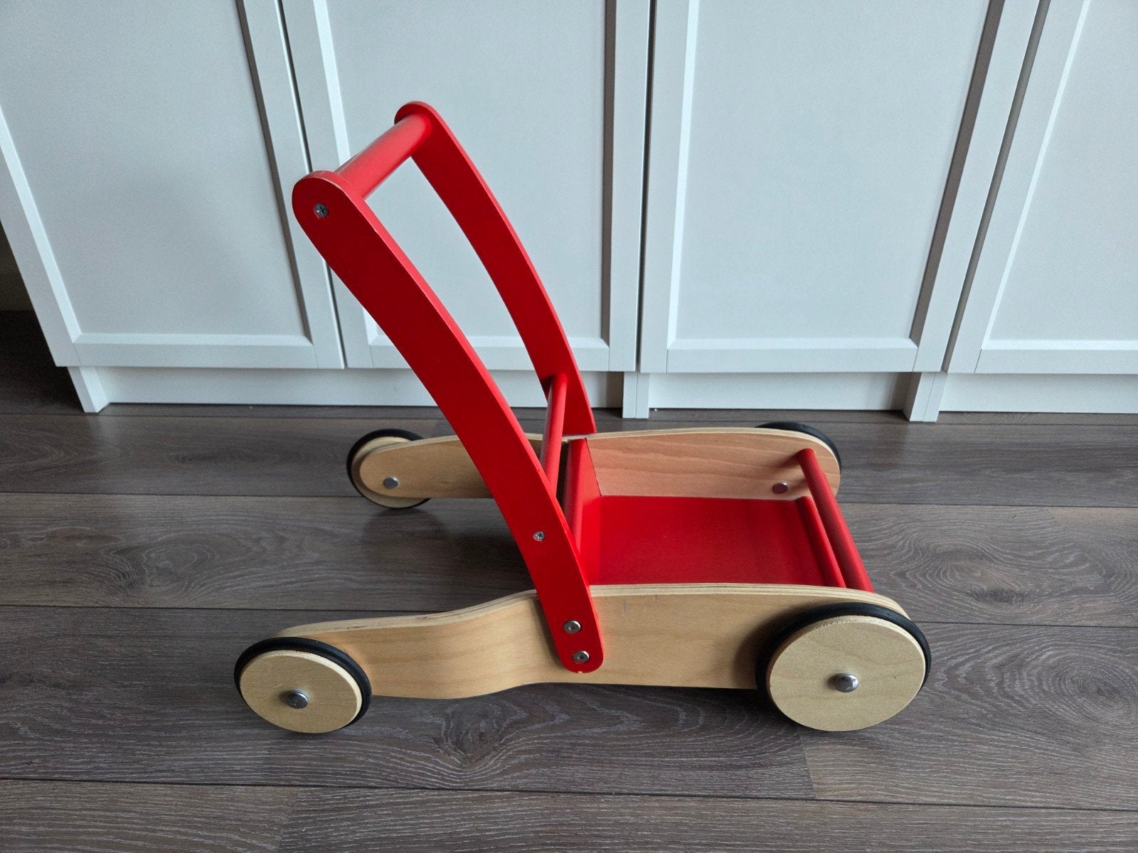 Pinolino loopwagen/loopkar 'Uli' rood - Zeer goede staat, Ophalen, Zo goed als nieuw, Overige typen, Met wieltjes