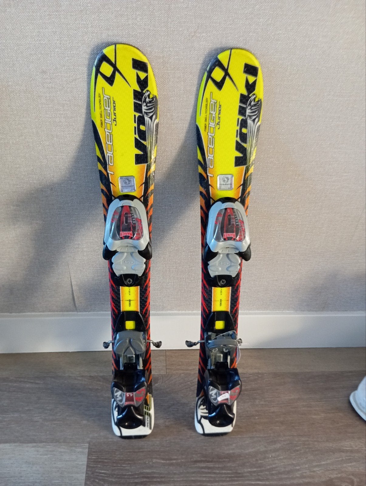 Völkl Racetiger Junior ski's 70cm - Gewaxt en klaar!, Overige merken, Gebruikt, Ophalen of Verzenden, Skiën