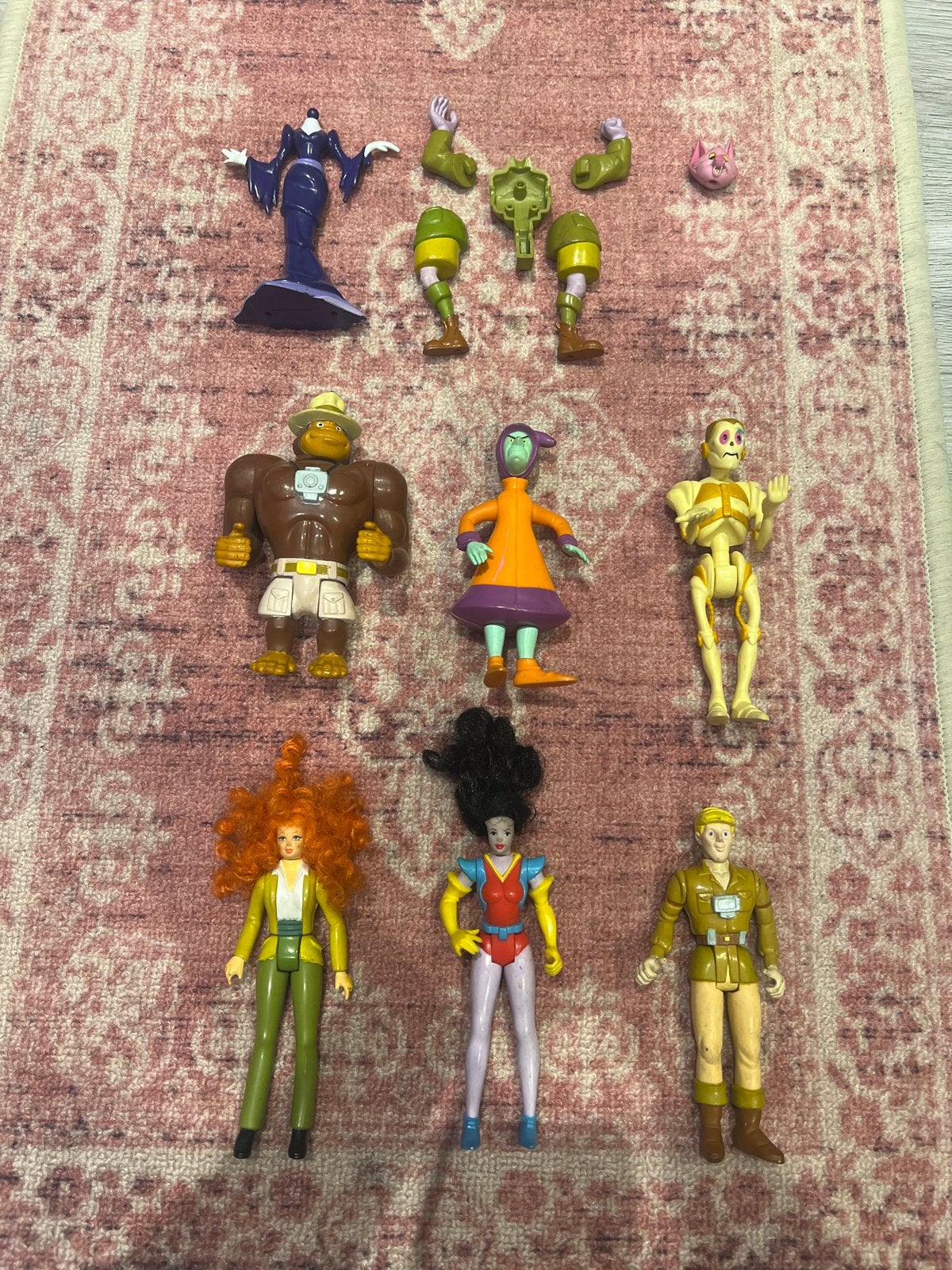 Vintage Filmation Ghostbusters Actiefiguren Jaren '80, Ophalen of Verzenden, Gebruikt