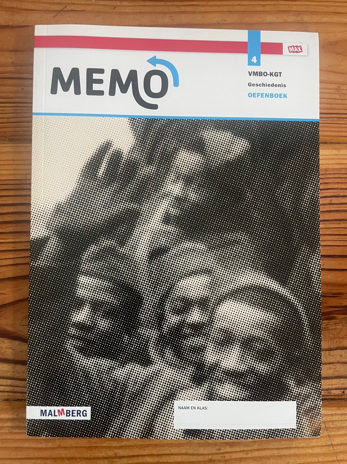 Memo MAX Geschiedenis 4 vmbo-kgt Oefenboek – Ongebruikt, Verzenden, Zo goed als nieuw, VMBO, Geschiedenis