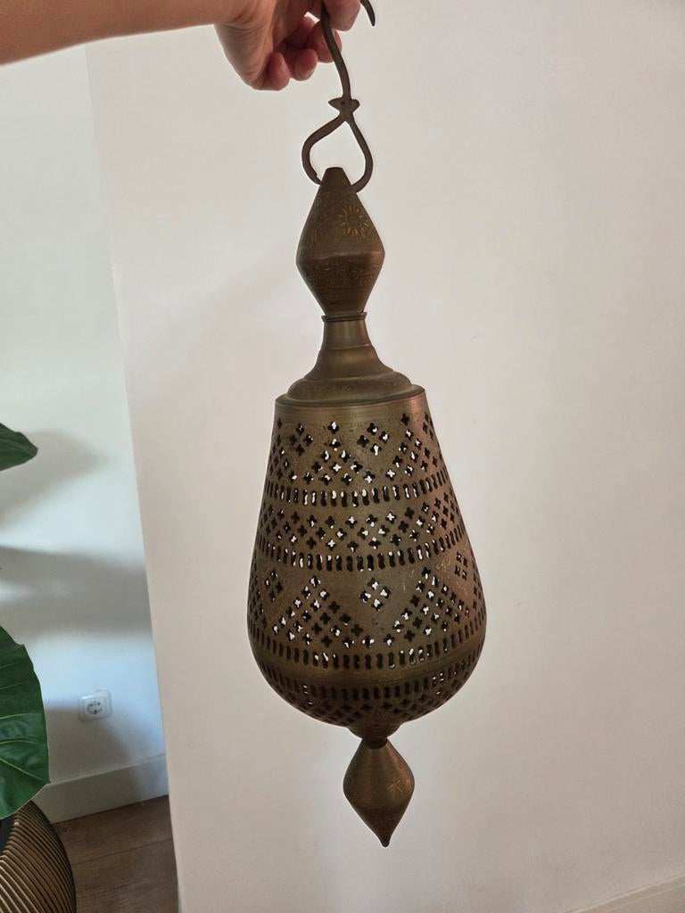 Marokkaanse lamp, Huis en Inrichting, Lampen | Hanglampen, Ophalen of Verzenden, 50 tot 75 cm