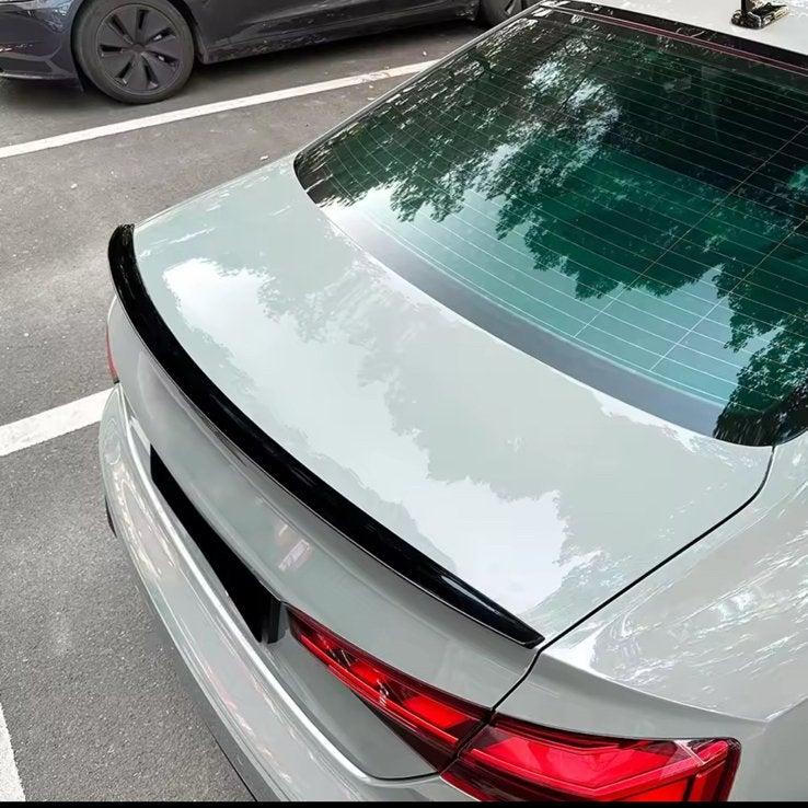 Audi A5 S5 2017 - 2024 spoiler lip NIEUW - GLANS ZWART, Ophalen of Verzenden, Nieuw