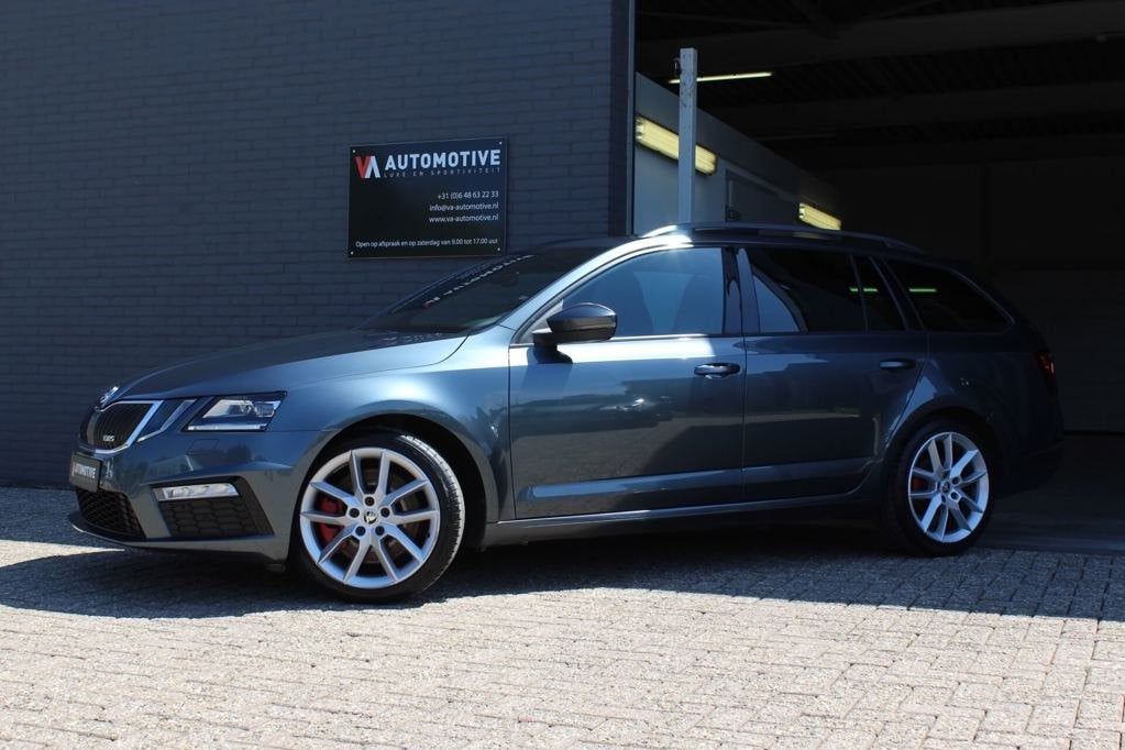 Skoda Octavia Combi 2.0 TSI RS DSG PANO KESSY MEMORY CANTON, Auto's, Dealer onderhouden, Gebruikt, 4 cilinders, 1984 cc