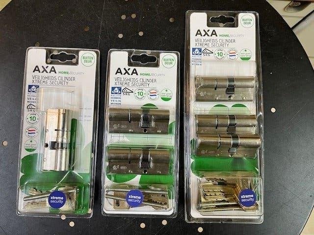 AXA veiligheids cilinder 30-45 Anti Kerntrek SKG3 NIEUW, Zilver, Overige thema's, Nieuw, Overige merken