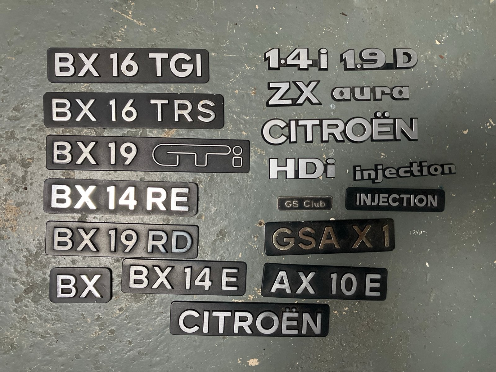 Citroën BX, AX, ZX, GSA Emblemen - Diverse Modellen, Ophalen of Verzenden, Gebruikt, Citroën