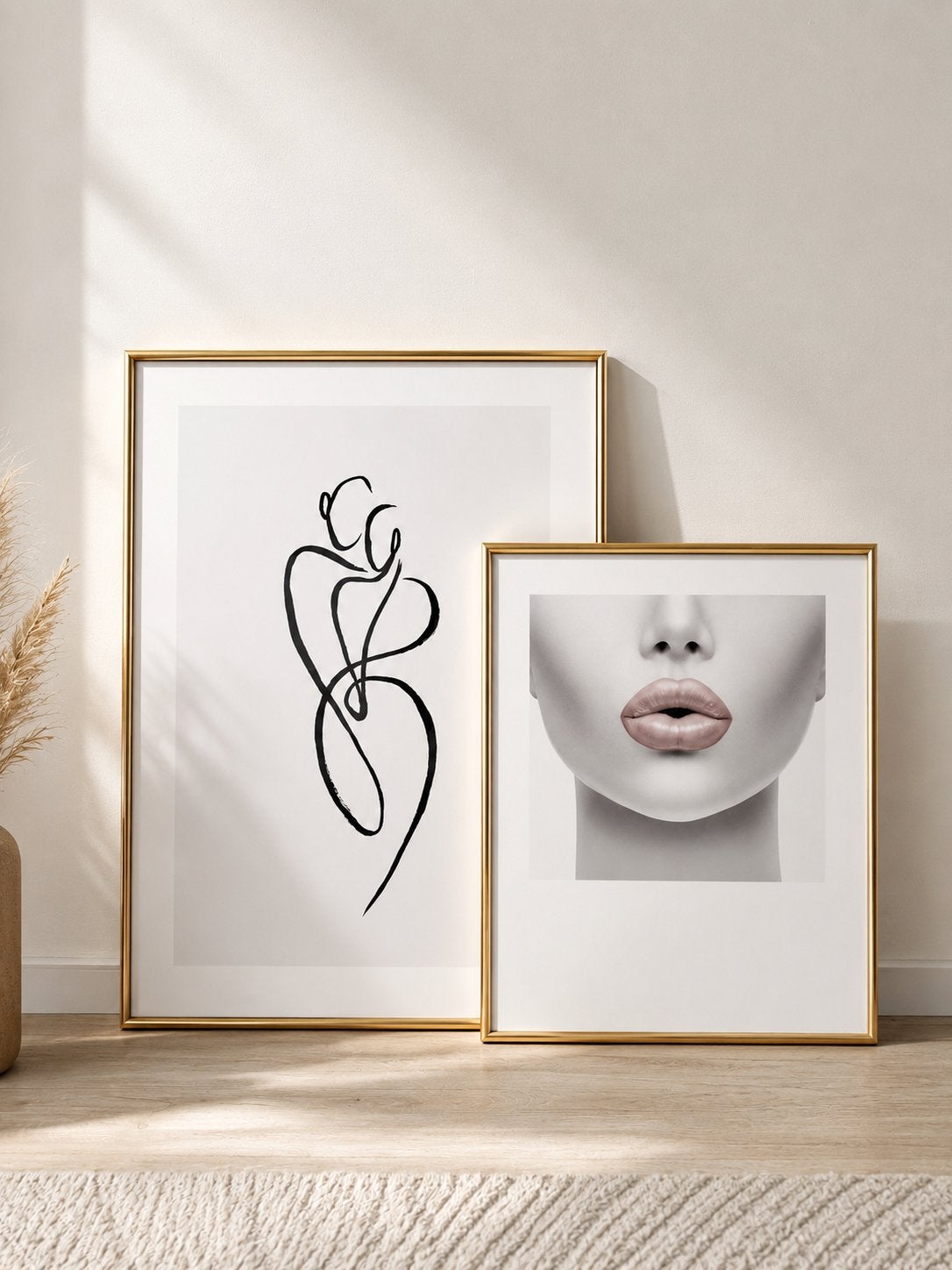 Desenio posters met gouden frame, 50 – 75, Minder dan 50 cm, Ophalen of Verzenden, Zo goed als nieuw
