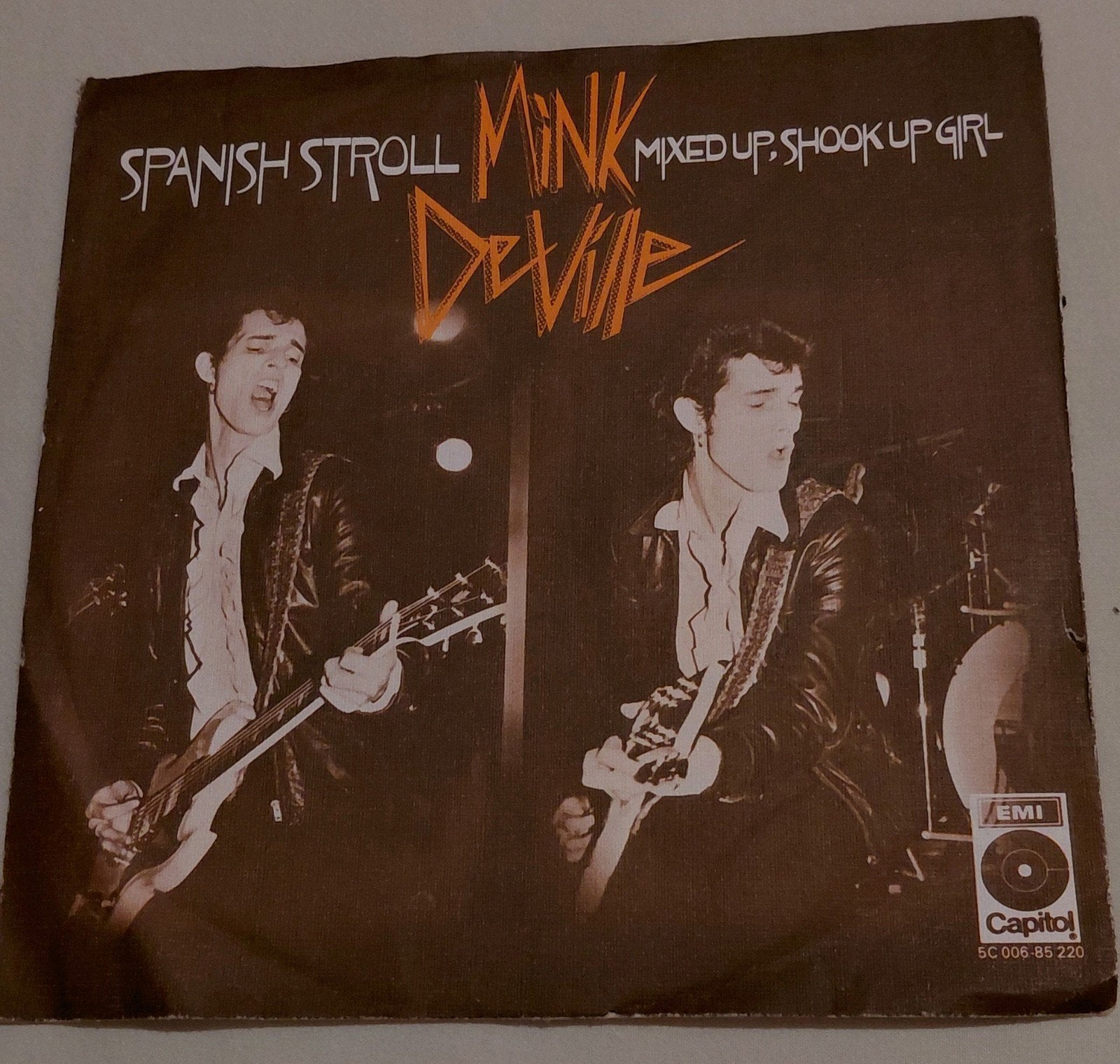 Mink DeVille - Spanish Stroll (Vinyl Single), Cd's en Dvd's, Vinyl Singles, Gebruikt, Pop, EP, Originele persing, 7 inch, Ophalen of Verzenden