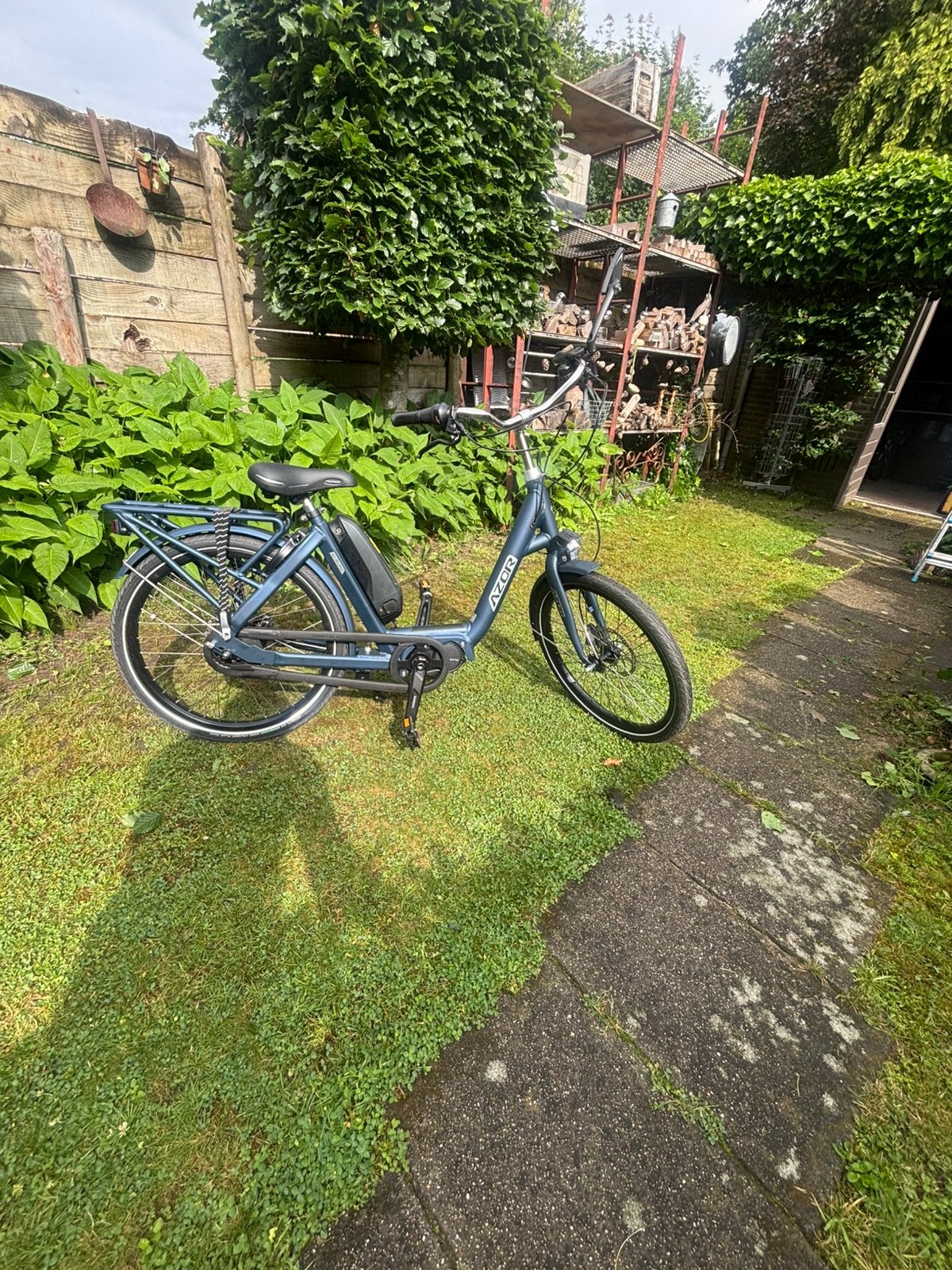 Lage instap elektrische fiets, Fietsen en Brommers, Fietsen | Dames | Damesfietsen, Ophalen, Zo goed als nieuw, Overige merken