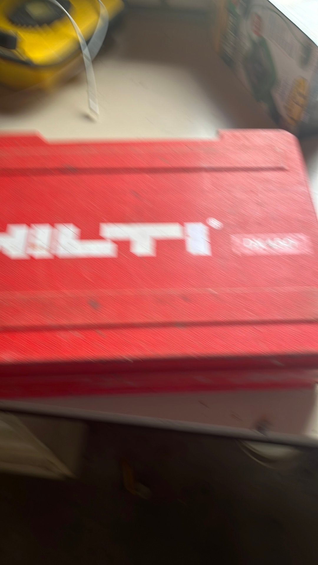 Hilti schiethamer, Ophalen of Verzenden, Gebruikt, 250 mm of meer, Overige typen