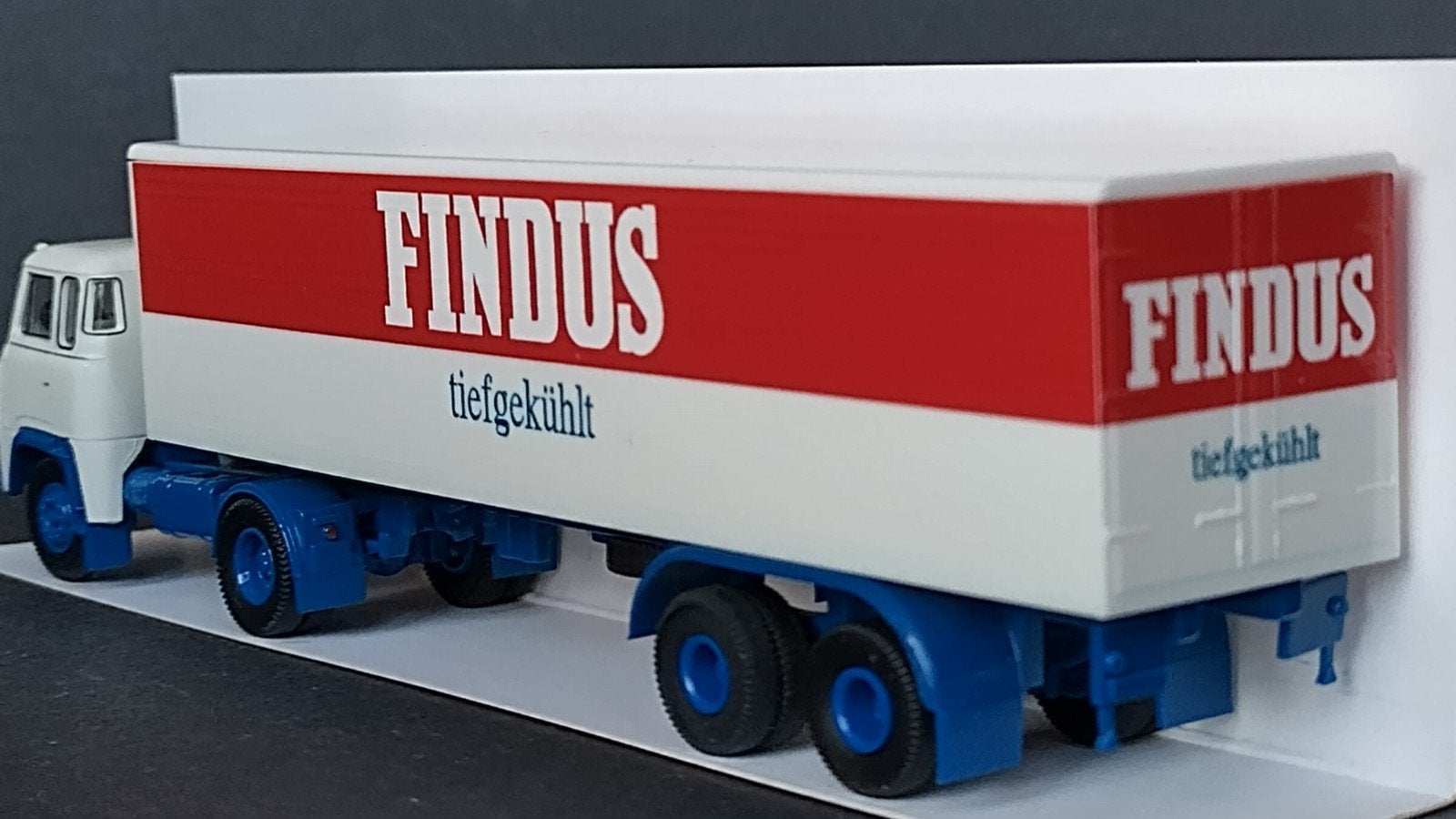 Scania Vabis LB76 Findus 1;87 H0 Brekina Pol, Hobby en Vrije tijd, Modelauto's | 1:87, Verzenden, ., Nieuw, Brekina