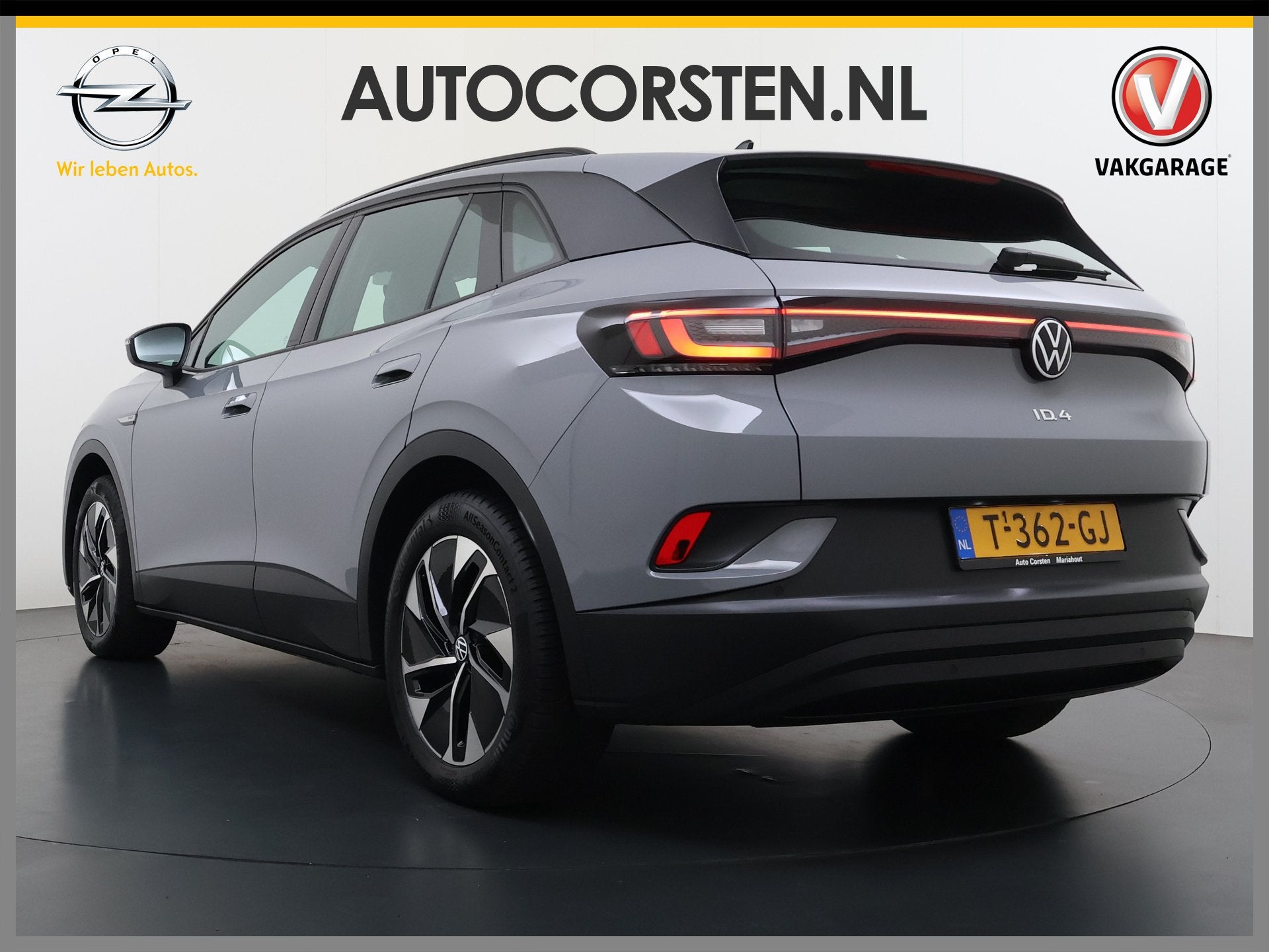 Volkswagen ID.4 Pro 82kWh SOH 94% Adap.Cruise Apple Carplay, Auto's, Automaat, Gebruikt, Zwart, Parkeersensor