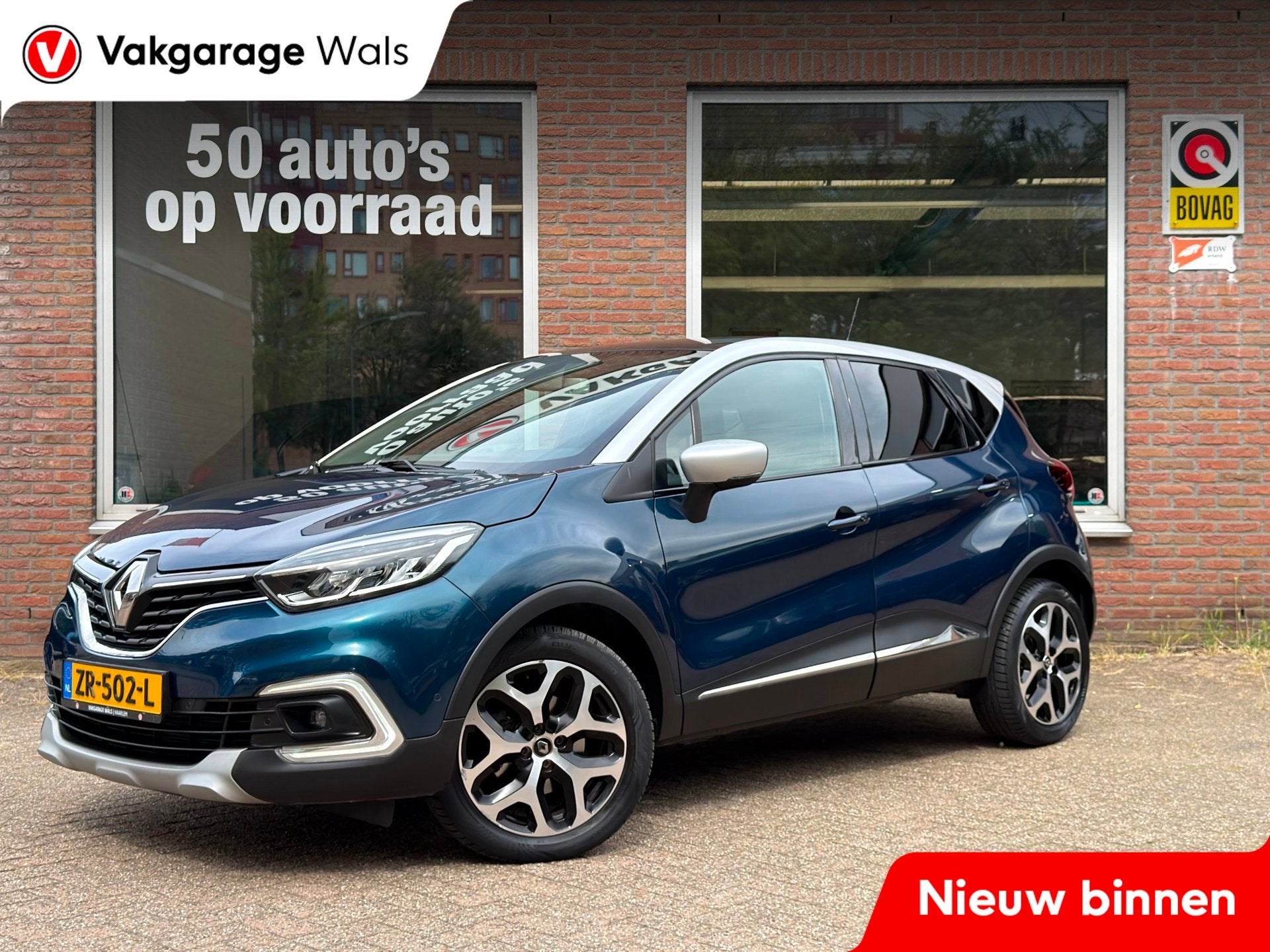 Renault Captur 1.3 TCe Intents | Navi | Panorama | Automaat, Auto's, Renault, Stof, Gebruikt, 4 cilinders, 150 pk