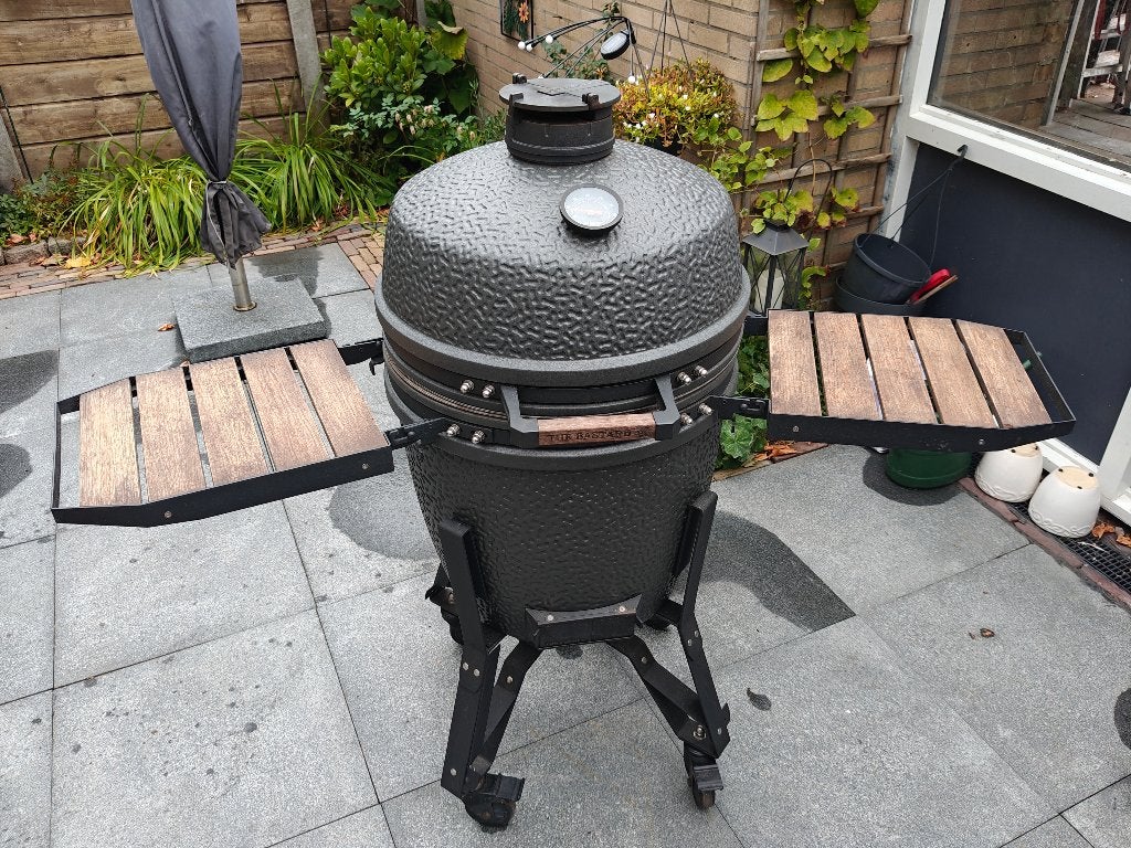 The Bastard VX Large (compleet + gietijzeren accessoires), Tuin en Terras, Ophalen, Gebruikt, The Bastard, Met accessoires