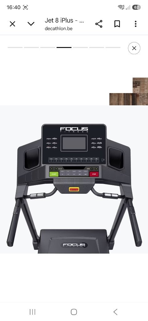 Professionele loopband focus fitness jet 8 iplus nieuwstaat, Ophalen, Nieuw, Benen, Loopband