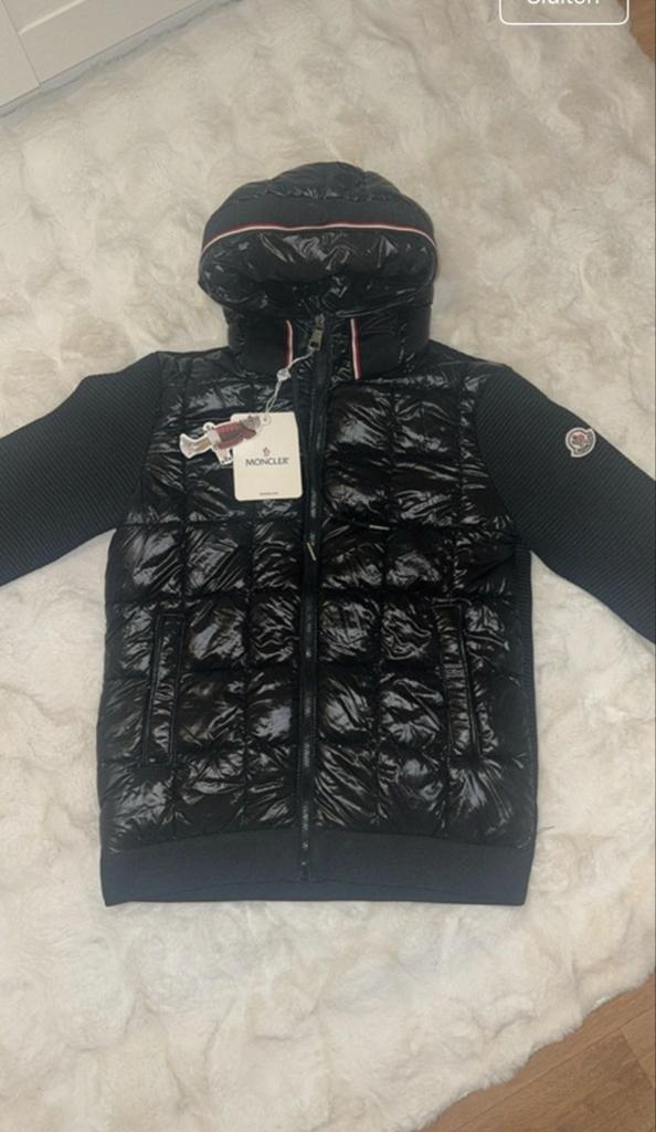 Moncler jas, Ophalen of Verzenden, Zwart